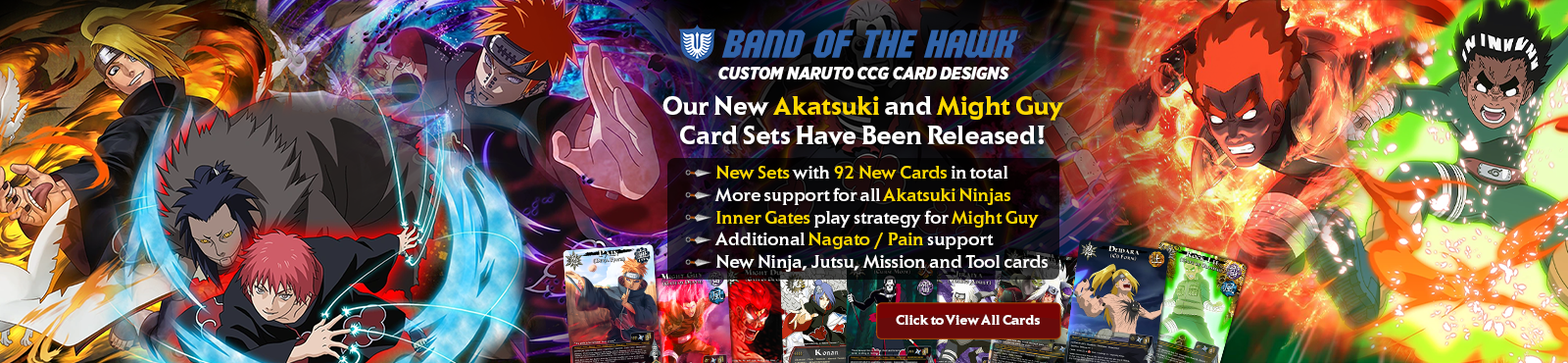 Naruto CCG Custom Card Designs